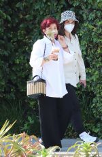 SHARON and AMIEE OSBOURNE Out Shopping in West Hollywood 05/18/2021