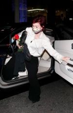 SHARON OSBOURNE at Boa Steakhouse in West Hollywood 05/20/2021