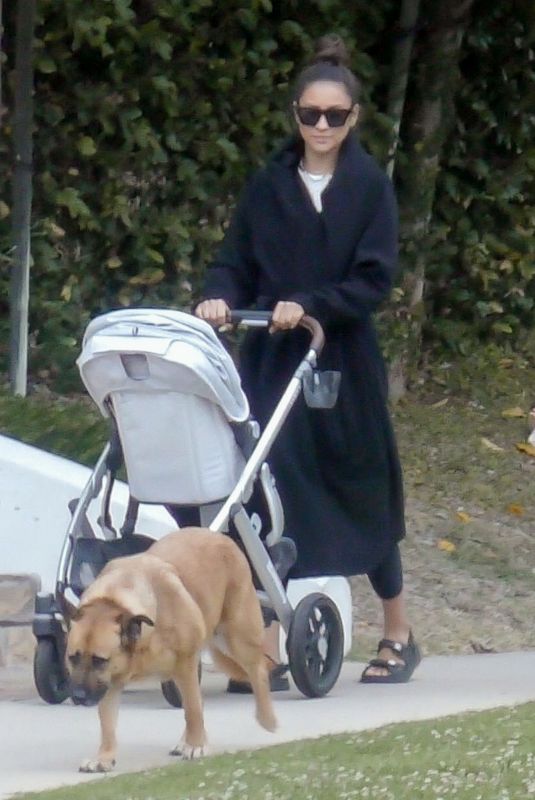 SHAY ITCHELL Out with Her Baby in Los Feliz 05/16/2021