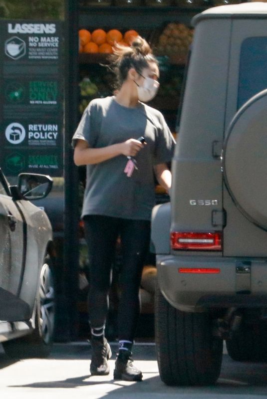 SHAY MITCHEL Out for Grocery Shopping in Los Feliz 05/25/2021