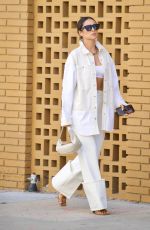 SHAY MITCHELL All in White Out in Los Angeles 05/17/2021