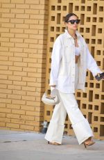 SHAY MITCHELL All in White Out in Los Angeles 05/17/2021