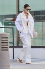 SHAY MITCHELL All in White Out in Los Angeles 05/17/2021