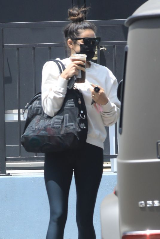 SHAY MITCHELL Out for Coffee in Beverly Hills 05/08/2021