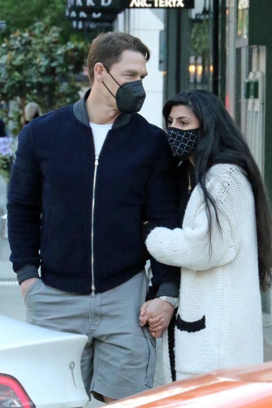 SHAY SHARIATZADEH and John Cena Out in Vancouver 05/08/2021
