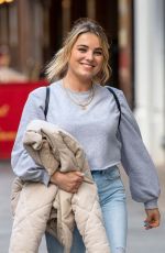 SIAN WELBY Leaves Global Studios in London 05/05/2021