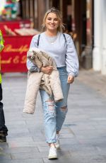 SIAN WELBY Leaves Global Studios in London 05/05/2021
