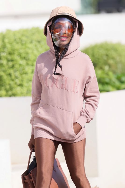 SINITTA Leaves ITV Studios in London 05/18/2021