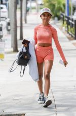 SKAI JACKSON Heading to a Gym in West Hollywood 05/19/2021