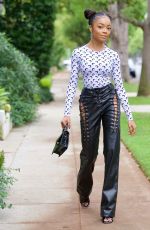 SKAI JACKSON Out and About in Beverly Hills 05/14/2021