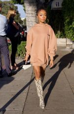 SKAI JACKSON Out for Dinner in Beverly Hills 05/21/2021