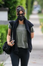 SOFIA BOUTELLA Arrives at Pilates Class in Los Angeles 05/07/2021