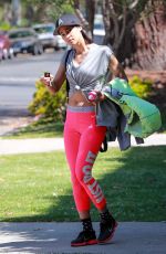 SOFIA BOUTELLA Arrives at Pilates Class in West Hollywood 05/03/2021