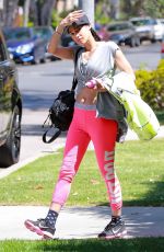 SOFIA BOUTELLA Arrives at Pilates Class in West Hollywood 05/03/2021