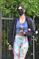 SOFIA BOUTELLA Arrives at Pilates Class in West Hollywood 05/19/2021
