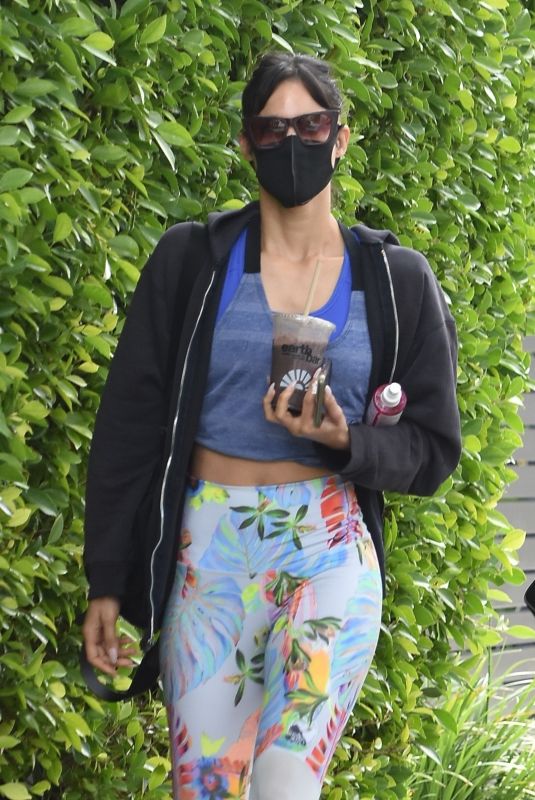 SOFIA BOUTELLA Arrives at Pilates Class in West Hollywood 05/19/2021