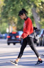 SOFIA BOUTELLA Heading to Pilates Class in West Hollywood 05/26/2021