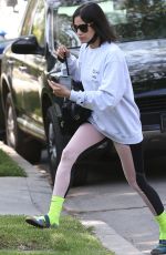 SOFIA BOUTELLA Leaves a Gym in West Hollywood 05/05/2021