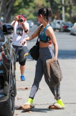 SOFIA BOUTELLA Leaves Pilates Class in West Hollywood 05/14/2021