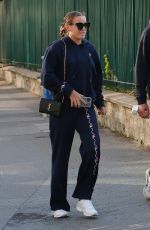 SOFIA KENIN Out with a Friend at Roland Garros 05/28/2021