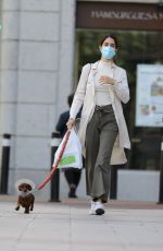 SOFIA PALAZUELO Out with Her Dog in Madrid 05/16/2021