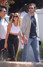 SOFIA RICHIE and Elliot Grainge at Taverna Tony in Malibu 05/22/2021