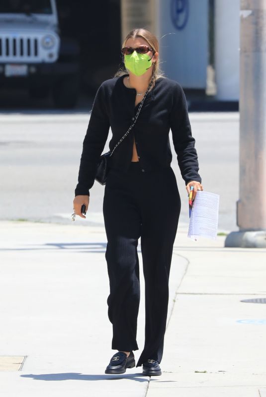SOFIA RICHIE Arrives at Cedar Sinai in Beverly Hills 05/12/2021