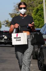 SOFIA RICHIE Shopping on Melrose Place in West Hollywood 05/26/2021
