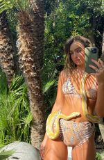 SOMMER RAY in Bikin with a Snake - Instagram Photos and Video 05/12/2021