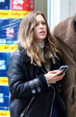 SOPHIE COOKSON Celebrates Her Birthday wih Stephen Campbell Moore Out in London 05/15/2021