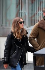 SOPHIE COOKSON Celebrates Her Birthday wih Stephen Campbell Moore Out in London 05/15/2021