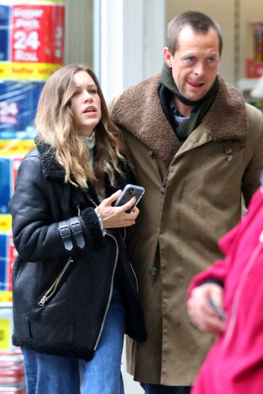 SOPHIE COOKSON Celebrates Her Birthday wih Stephen Campbell Moore Out in London 05/15/2021