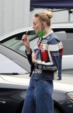 SOPHIE TURNER Arrives at Milk Studios in Los Angeles 05/13/2021
