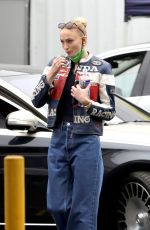 SOPHIE TURNER Arrives at Milk Studios in Los Angeles 05/13/2021