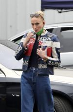 SOPHIE TURNER Arrives at Milk Studios in Los Angeles 05/13/2021