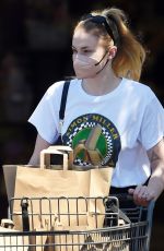 SOPHIE TURNER Out Shopping in Los Angeles 05/02/2021