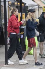 SUKI and IMMY WATERHOUSE Out for Smoothies in Notting Hill 05/20/2021