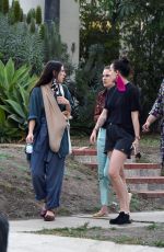 TALLULAH, SCOUT and RUMER WILLIS Out House Hunting in West Hollywood 05/24/2021