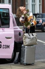 TAMARA FRANCESCONI Arrives at PrettyLittleThing Photoshoot in London 05/13/2021