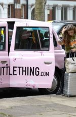 TAMARA FRANCESCONI Arrives at PrettyLittleThing Photoshoot in London 05/13/2021
