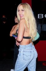 TANA MONGEAU at Boa Steakhouse in West Hollywood 05/07/2021
