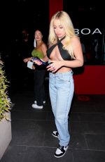 TANA MONGEAU at Boa Steakhouse in West Hollywood 05/07/2021