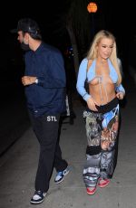 TANA MONGEAU at Delilah in West Hollywood 05/13/2021