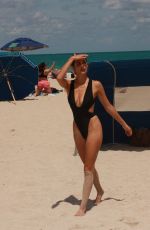 TAO WICKRATH in Bikini at a Beach in Miami 05/18/2021