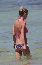 TARA REID in a Pink Bikini at a Beach in Miami 05/11/2021