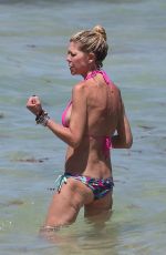 TARA REID in a Pink Bikini at a Beach in Miami 05/11/2021