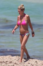TARA REID in a Pink Bikini at a Beach in Miami 05/11/2021
