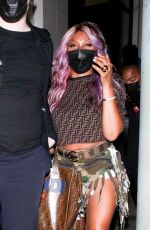 TARAJI P HENSON at Catch LA in West Hollywood 04/30/2021
