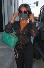 TARAJI P. HENSON at Catch LA in West Hollywood 05/24/2021