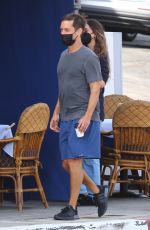 TATIANA DIETEMAN Leaves Caffe Delfini in Pacific Palisades 05/17/2021